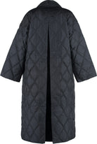 099 GANNI  QUILTED OVERSIZED COAT