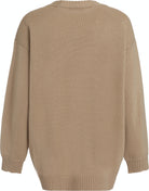 003 MAX MARA FIDO WOOL-CASHMERE BLEND CREW-NECK PULLOVER