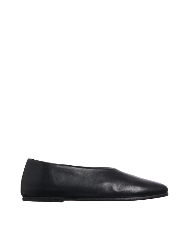 Black MARSELL PANTOFOLA IN PELLE