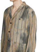 Beige UMA WANG LINEN JAI JACKET