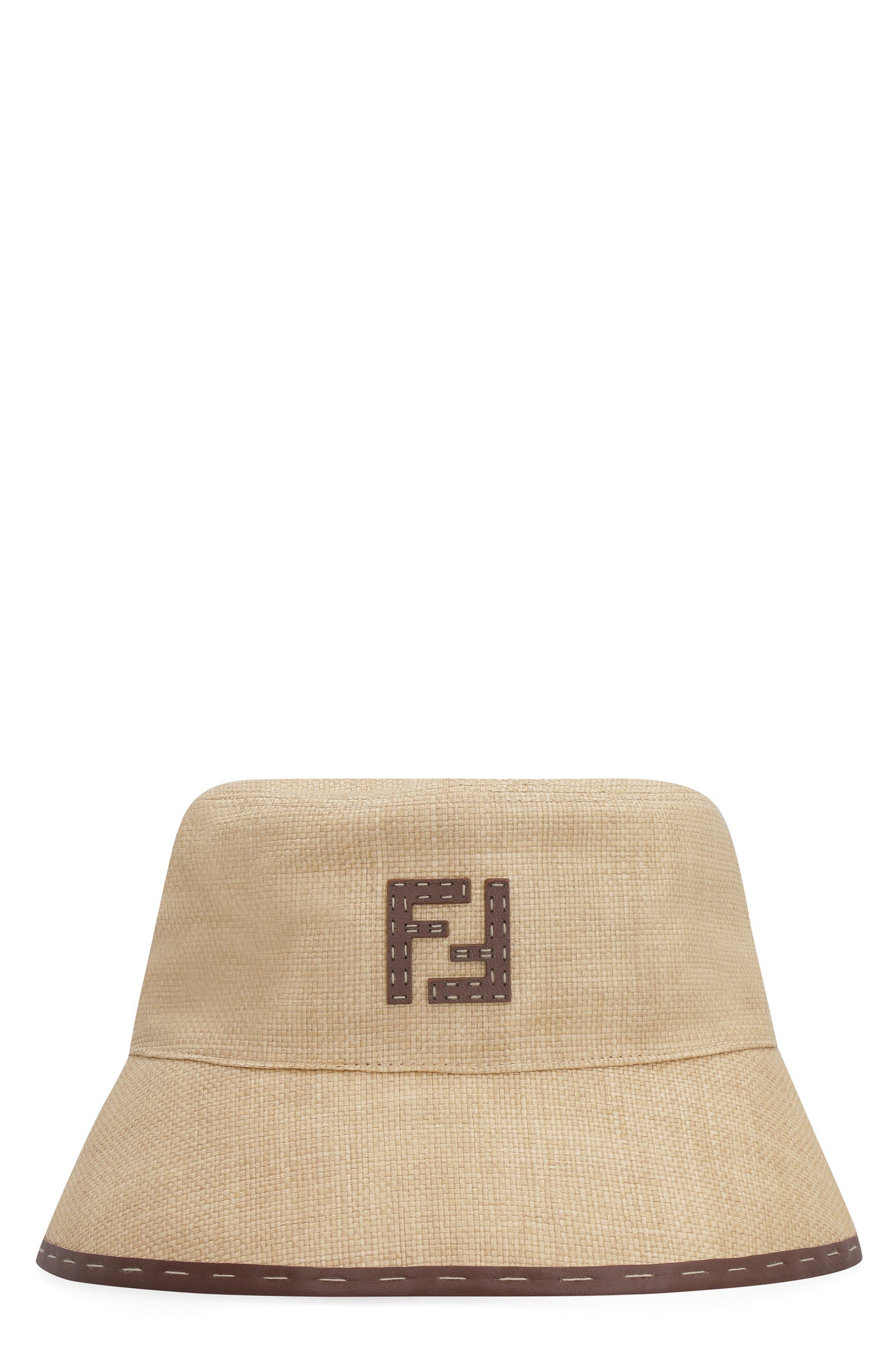 Beige FENDI BUCKET HAT (FXQ801AIKJ_F0RQ0) | LOZURI