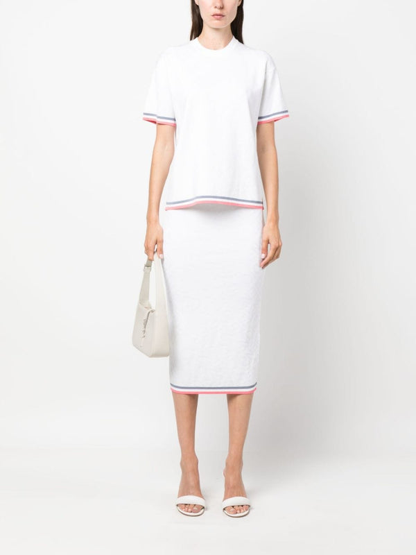 Fendi Jacquard Knit T-Shirt | LOZURI