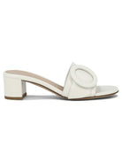 White GIANVITO ROSSI "VENEZIA" SANDALS