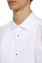 W0800 DOLCE & GABBANA POPLIN TUXEDO SHIRT