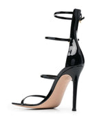 NERO GIANVITO ROSSI RIBBON UPTOWN