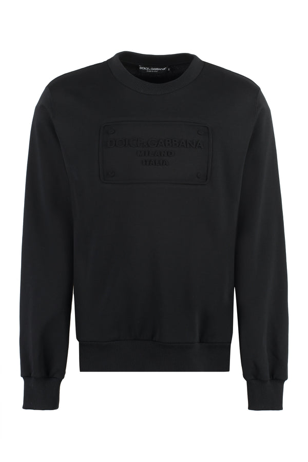 Logo Detail Cotton Sweatshirt Shop Now LOZURI