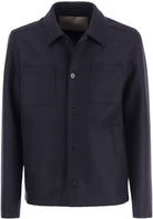 9209 HERNO WOOL SHIRT COAT