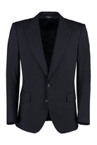 B0665 DOLCE & GABBANA SICILIA WOOL TWO-PIECES SUIT