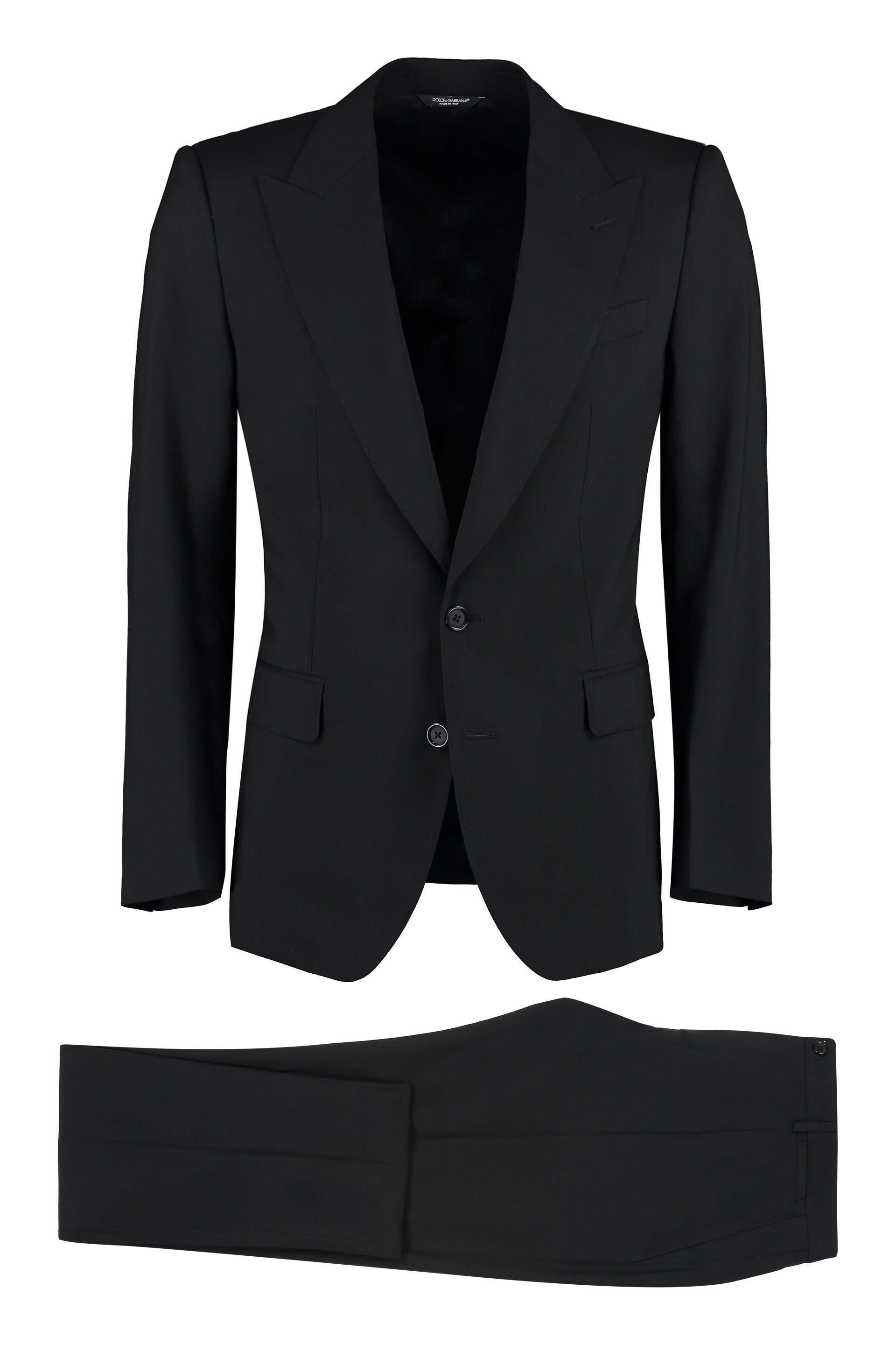 N0000 DOLCE & GABBANA SICILIA WOOL TWO-PIECES SUIT