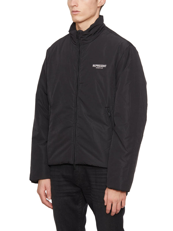 Black REPRESENT OWNERS CLUB PADDED JACKET