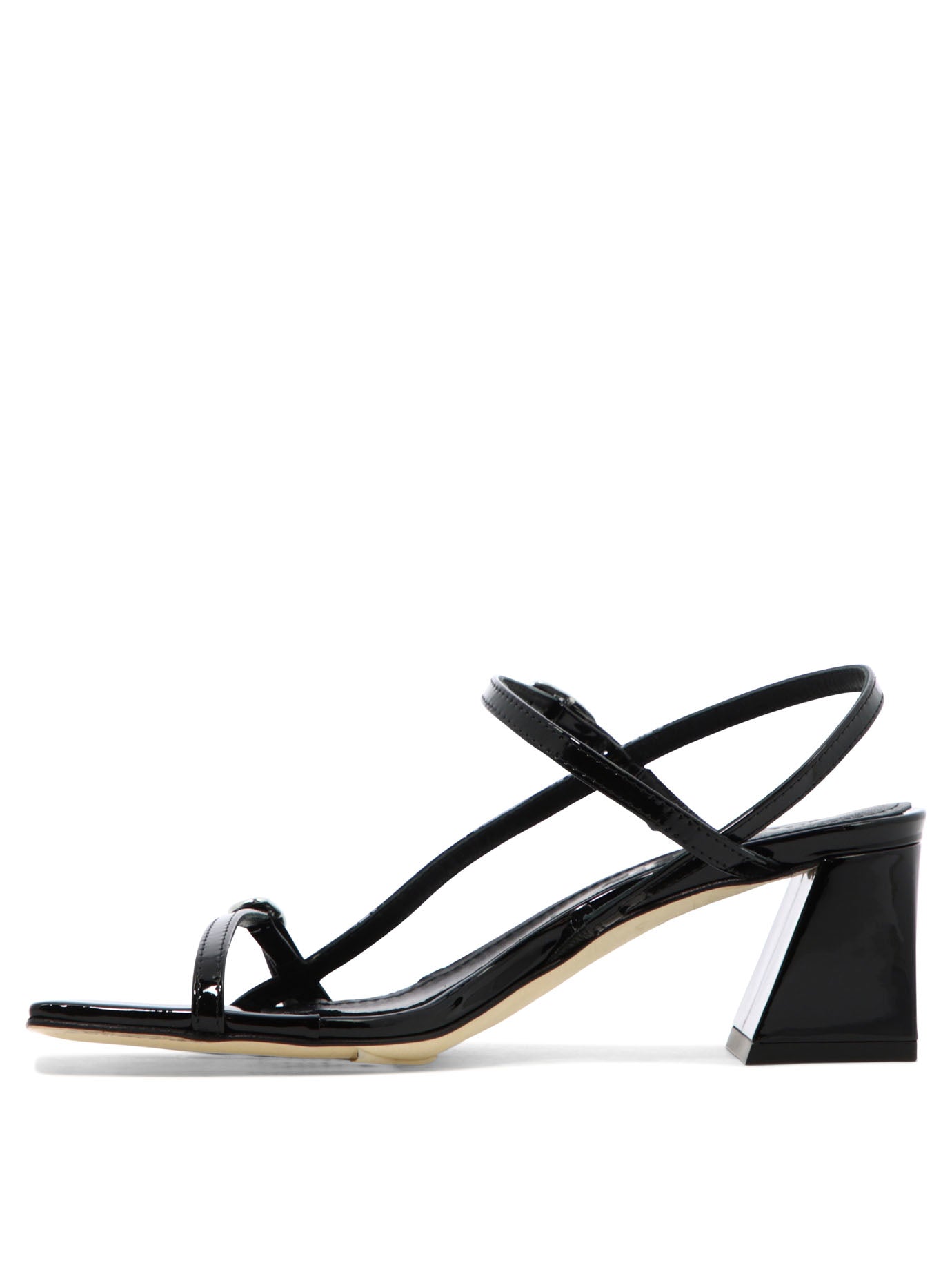 Black AEYDE "GRETA" SANDALS