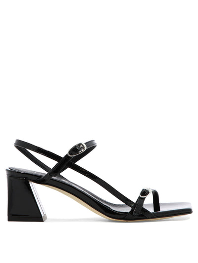 Black AEYDE "GRETA" SANDALS