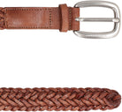 55321 GOLDEN GOOSE HOUSTON WOVEN LEATHER BELT