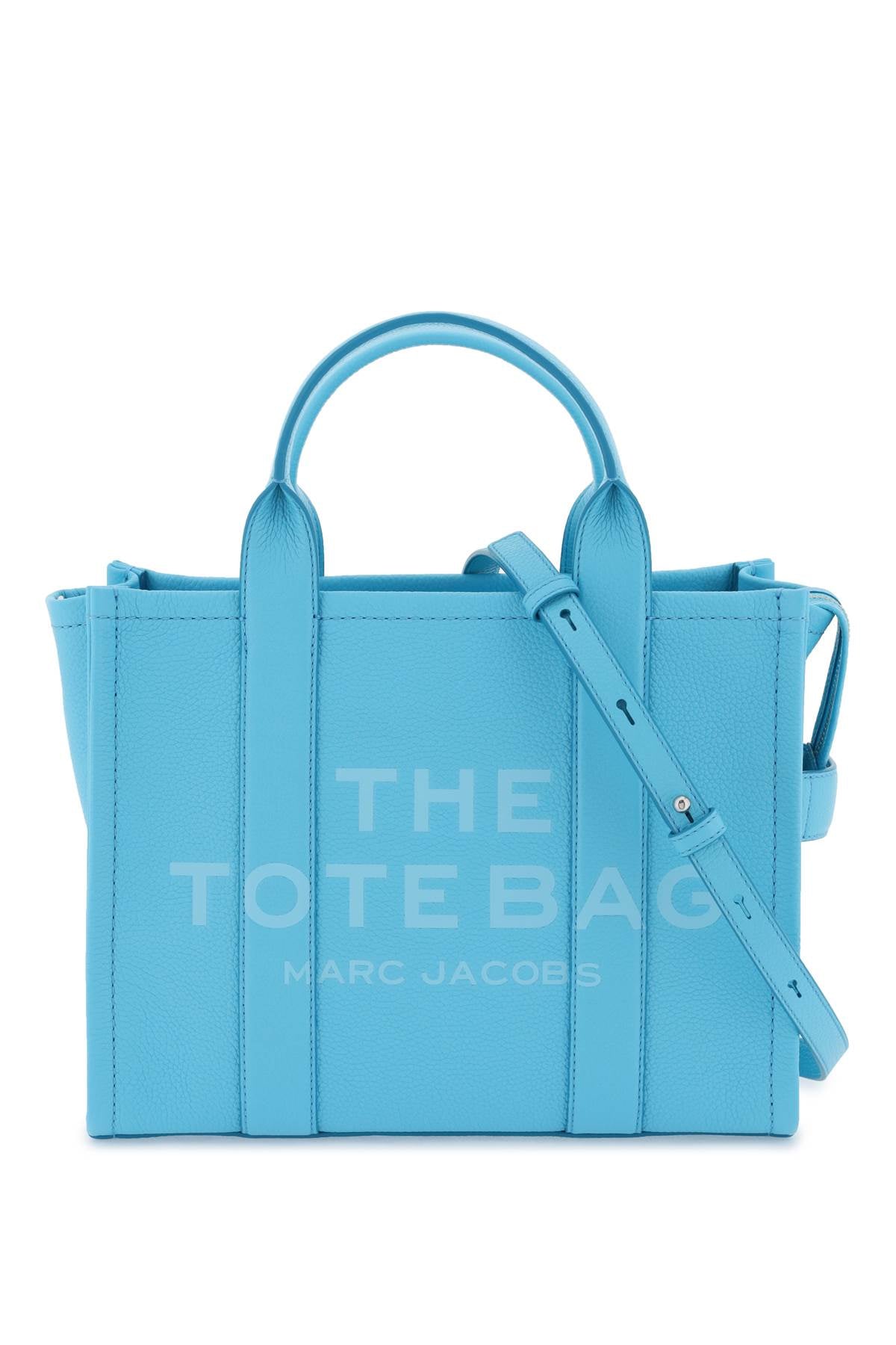 LIGHT BLUE MARC JACOBS MARC JACOBS 'THE LEATHER SMALL TOTE BAG'  (H004L01PF21)