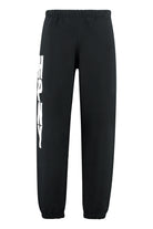 1001 HERON PRESTON LOGO DETAIL COTTON TRACK-PANTS