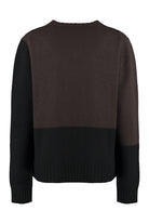 242 JIL SANDER CREW-NECK WOOL SWEATER