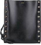 001 JIL SANDER TANGLE LEATHER MEDIUM BAG WITH FLAT STUDS