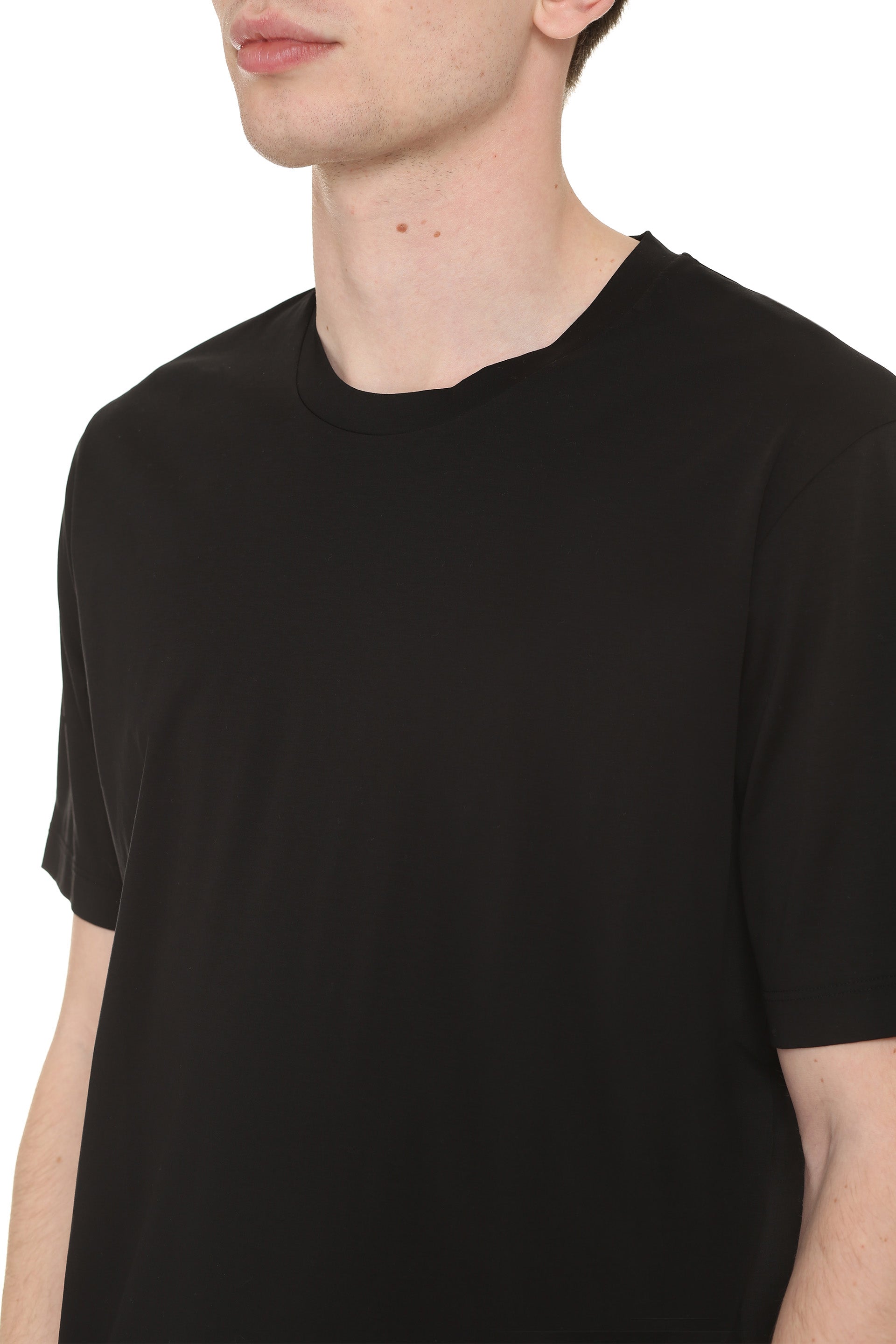 001 JIL SANDER COTTON CREW-NECK T-SHIRT