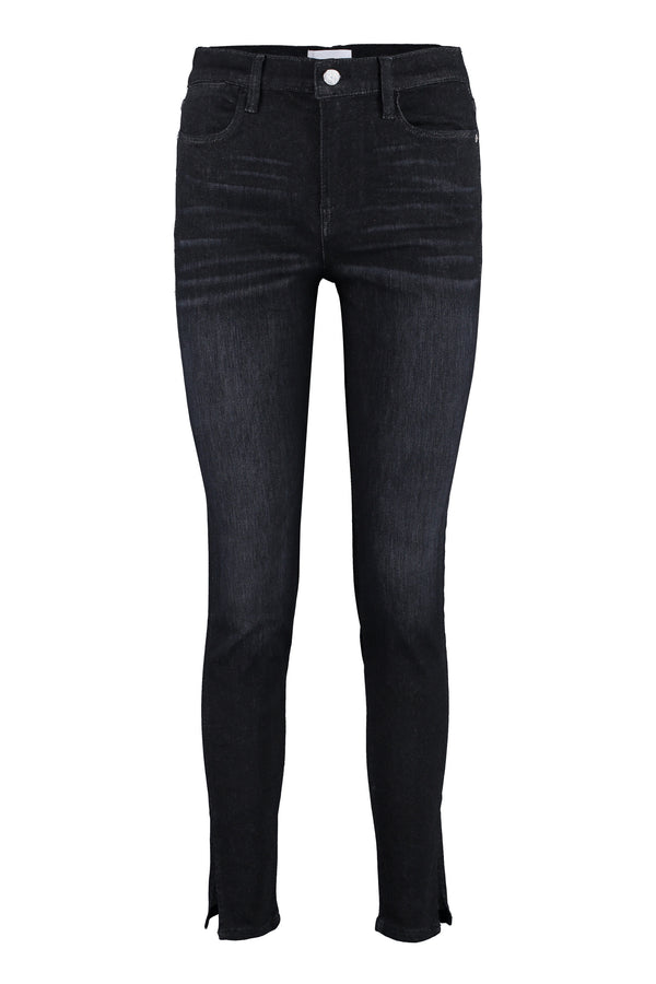 CRVS FRAME LE SHAPE HIGH-RISE SKINNY-FIT JEANS