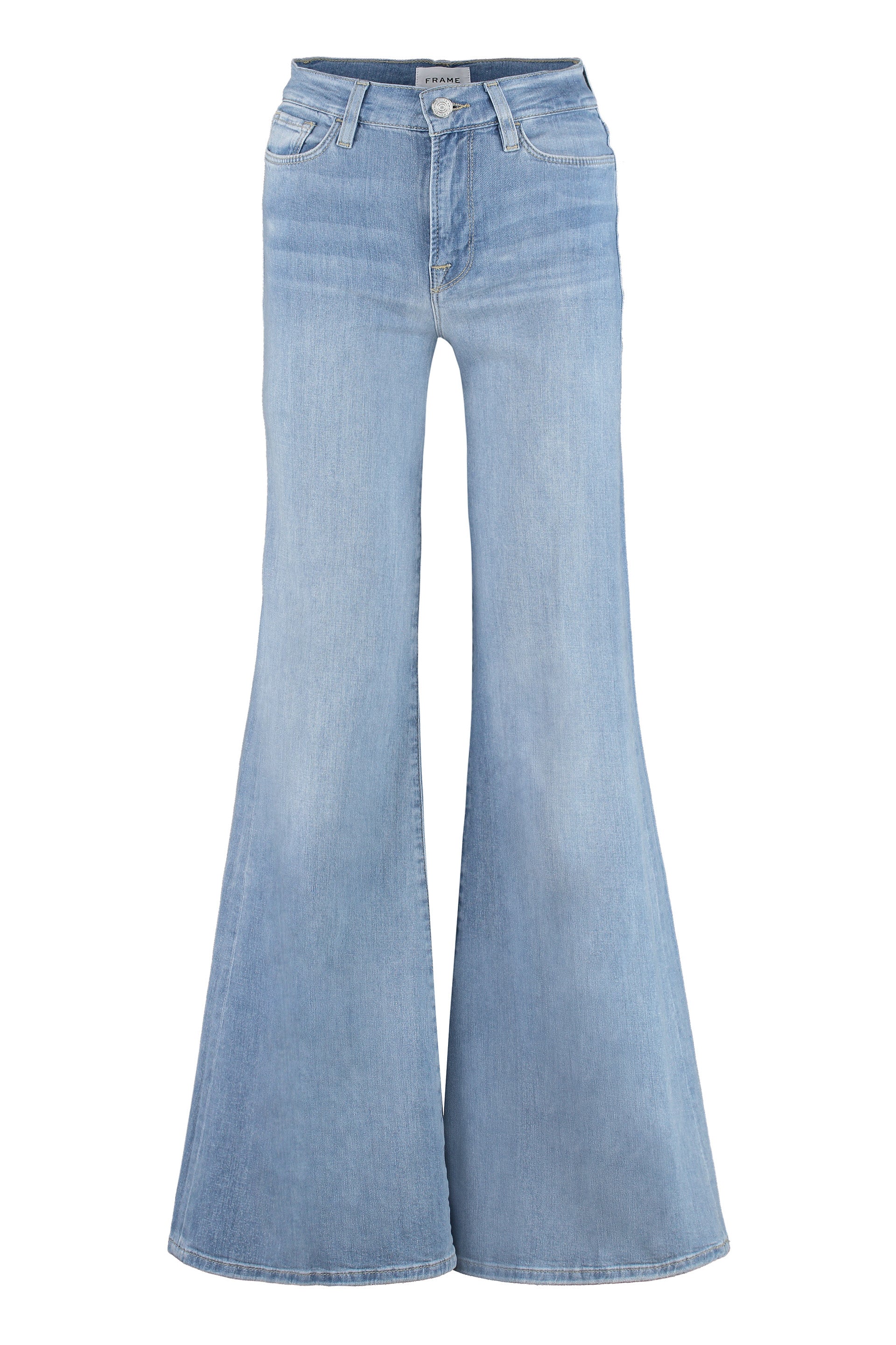 HMPY FRAME LE PALAZZO WIDE-LEG JEANS