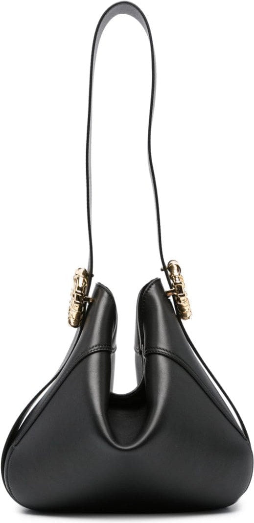 LEATHER MELODIE HOBO BAG