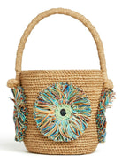 6184 ALANUI RAFFIA BUCKET BAG