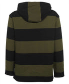 963 MOOSE KNUCKLES STRIPED COTTON SWEATSHIRT