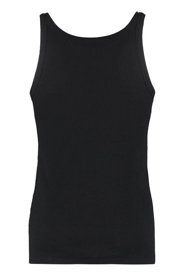 TRIOMPHE TANK TOP IN RIBBED COTTON