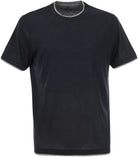 CW770 BRUNELLO CUCINELLI SILK AND COTTON T-SHIRT