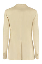 001 MAX MARA STUDIO MELANIA LINEN BLAZER