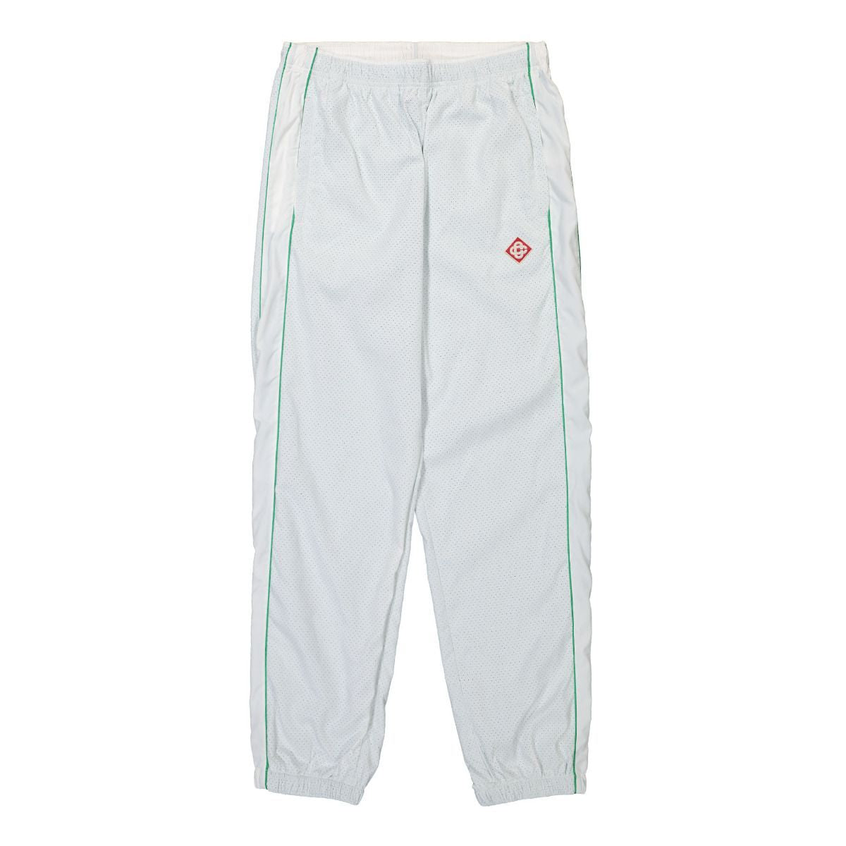 WHITEGREEN CASABLANCA PERFORATED LAYERED TRACK PANT
