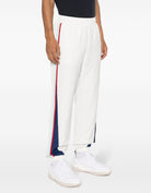 WHITE CASABLANCA SUIT TRACK PANT