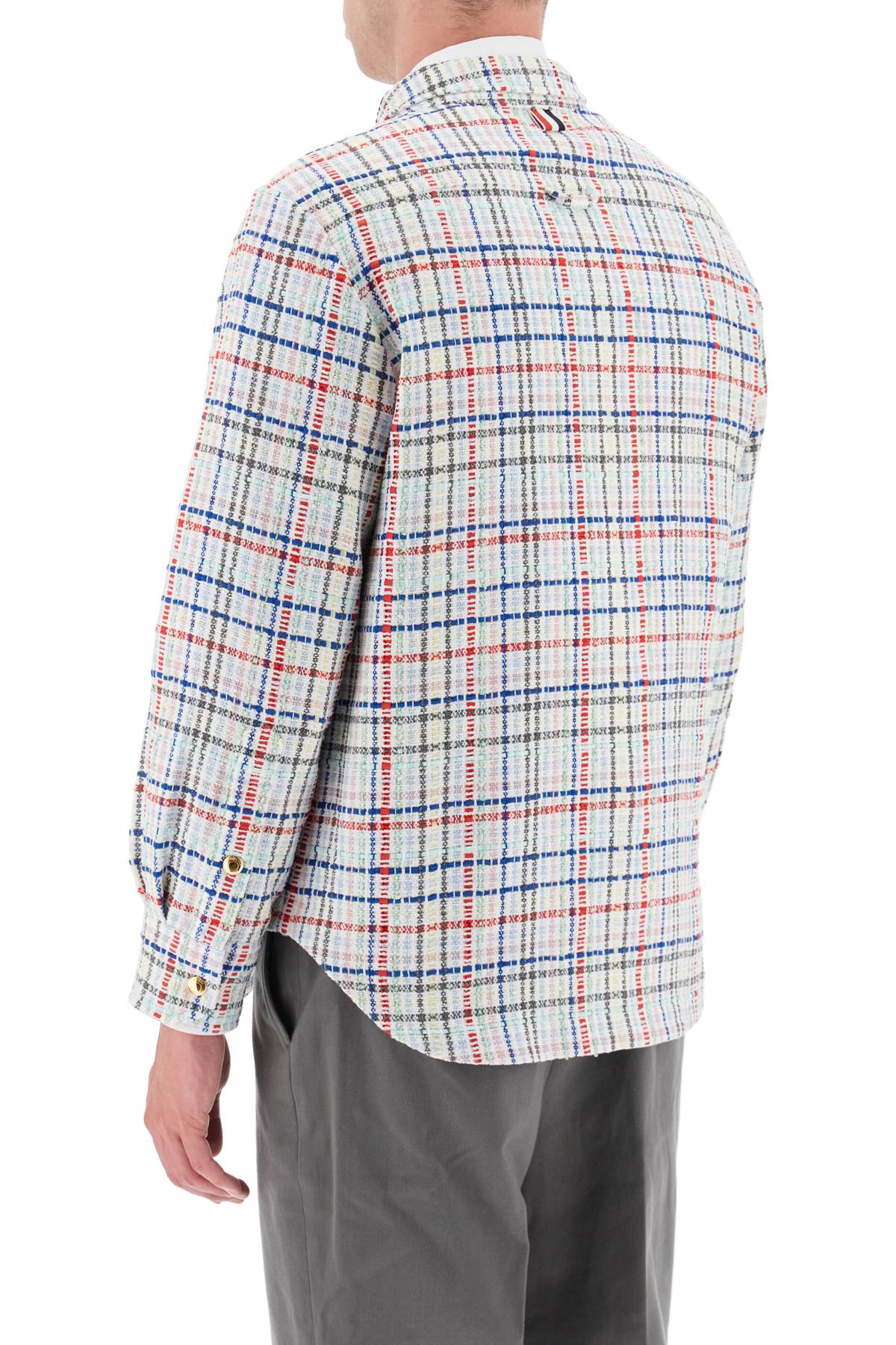 Thom browne outlet shirt jacket