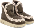 Brown MOU "ESKIMO 18 BOUNCE" ANKLE BOOTS