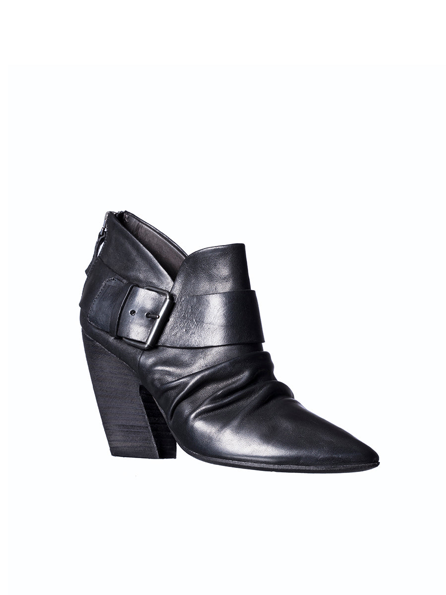 Black MARSELL 80MM LEATHER BOOT 