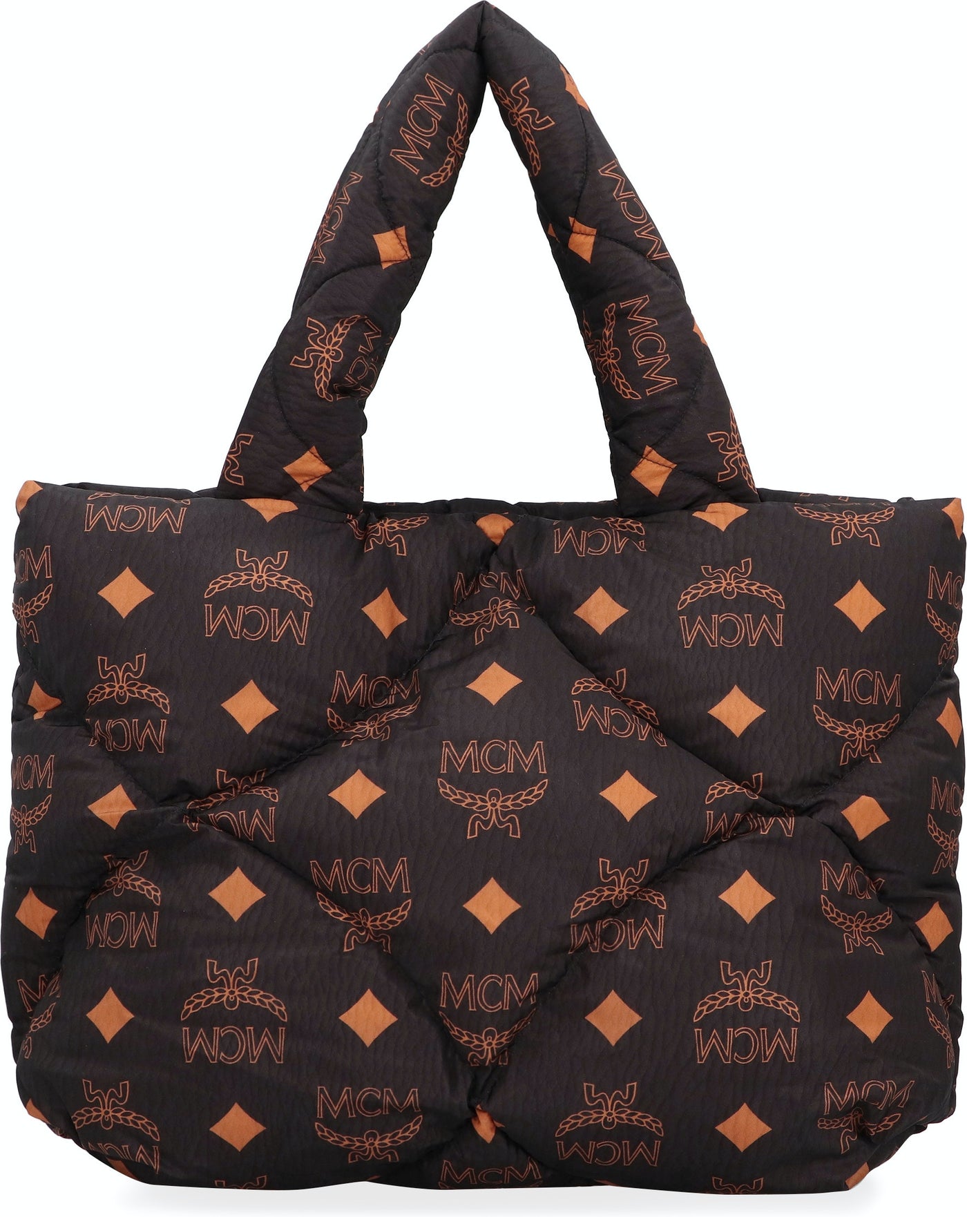 MCM 'münchen' Shopper Bag in Black | Lyst