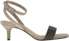 C8275 BRUNELLO CUCINELLI SUEDE SANDALS WITH PRECIOUS INSERT