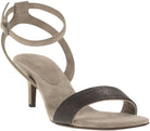 C8275 BRUNELLO CUCINELLI SUEDE SANDALS WITH PRECIOUS INSERT