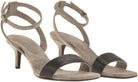 C8275 BRUNELLO CUCINELLI SUEDE SANDALS WITH PRECIOUS INSERT