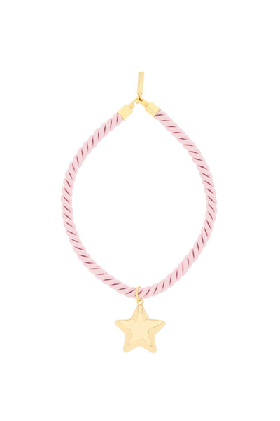 PINK TIMELESS PEARLY  NECKLACE WITH CHARM