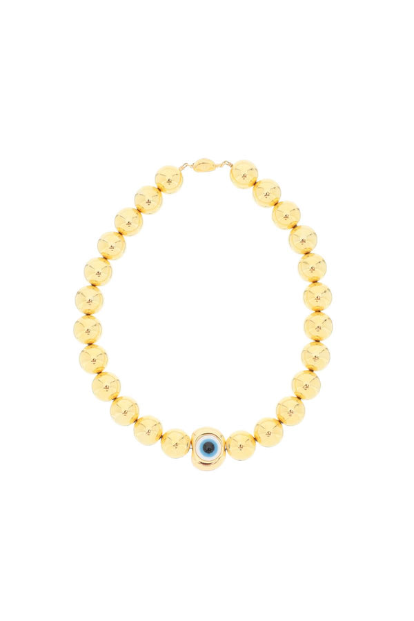 GOLD TIMELESS PEARLY  BALL NECKLACE