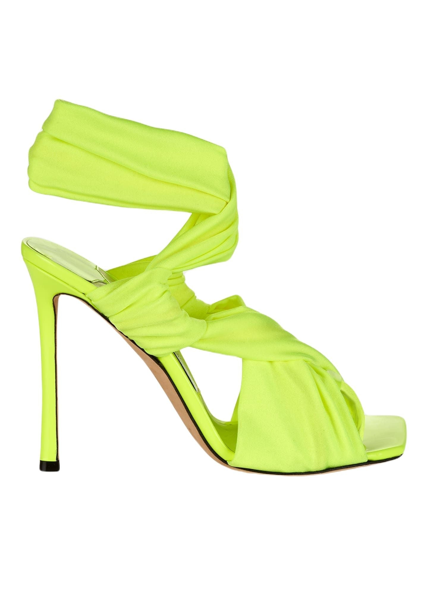 NEON APPLE GREEN LATTE JIMMY CHOO NEOMA 110