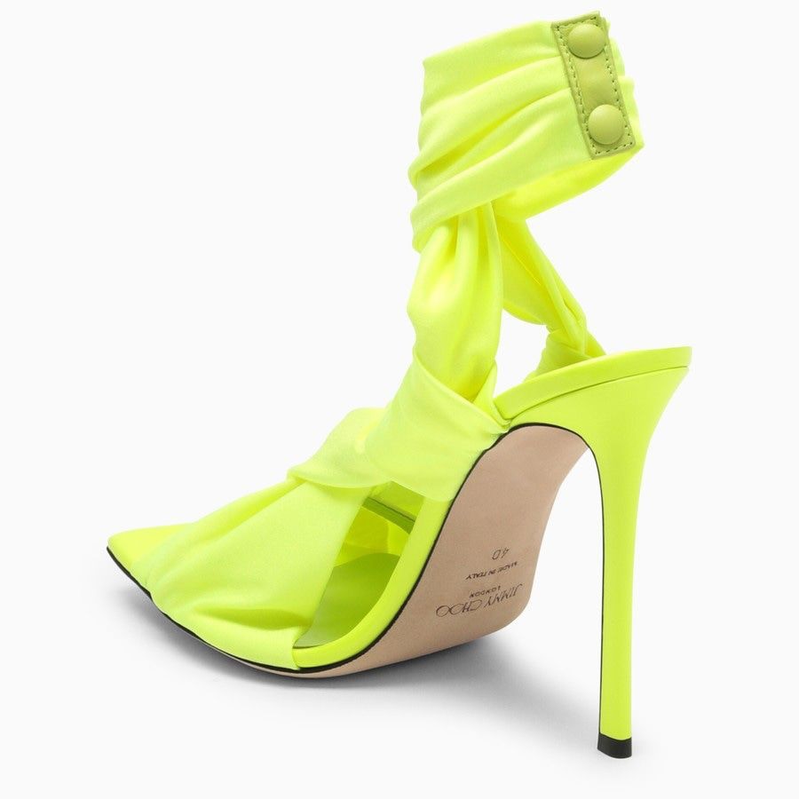 NEON APPLE GREEN LATTE JIMMY CHOO NEOMA 110