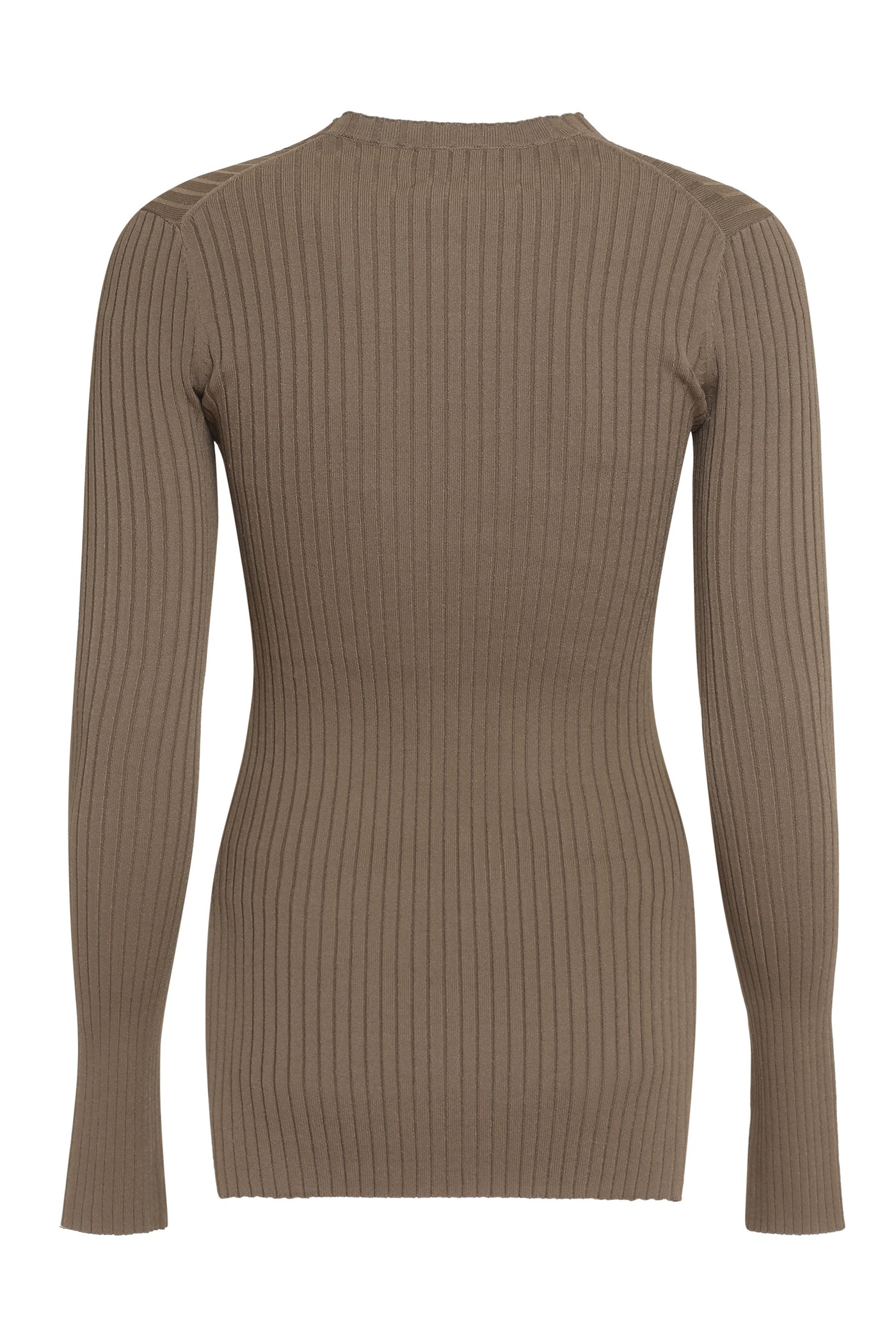 KHAKI NANUSHKA BARDIA LONG SLEEVE TOP