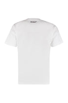 0110 OFF-WHITE SET OF THREE COTTON T-SHIRTS