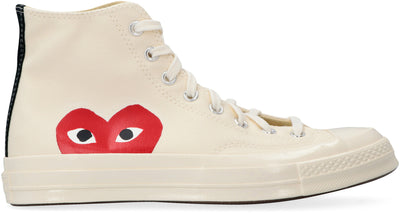 2 COMME DES GARÇONS PLAY CHUCK 70 HIGH-TOP SNEAKERS