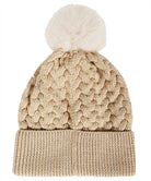 209 PARAJUMPERS KNITTED BEANIE WITH POM-POM