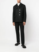 01 NEIL BARRETT SLIM ZIP-UP PEACOAT