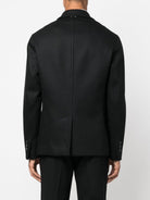 01 NEIL BARRETT SLIM ZIP-UP PEACOAT