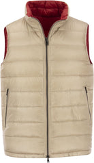 1969 HERNO GILET IN PIUMA REVERSIBILE